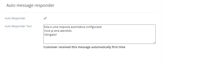 Auto Responder Text – CRMTiger Knowledge Base