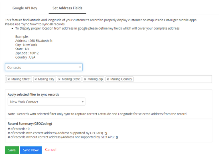 GEO(Location tracking) Settings – CRMTiger Knowledge Base