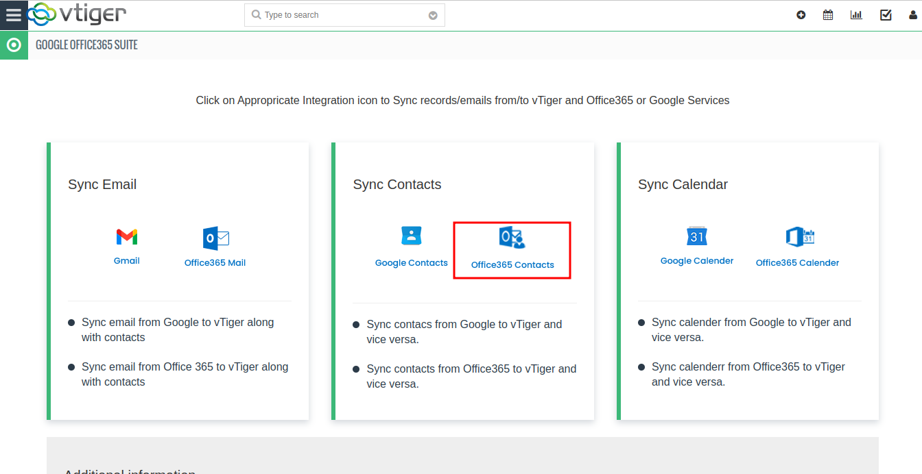 Office365 or Google Services