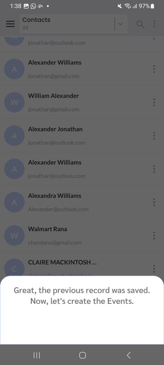 AI asks event subject