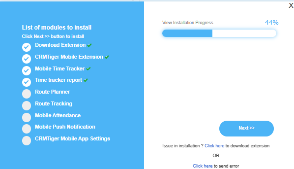 Install update ZIP files
