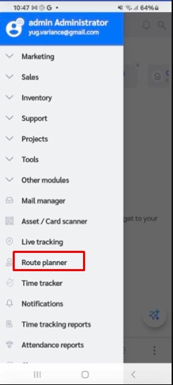 Open route planner