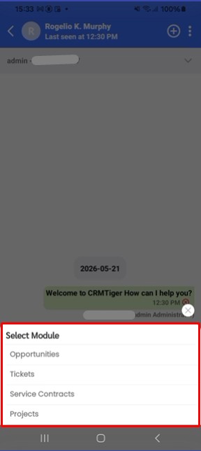 Manage WhatsApp related module options