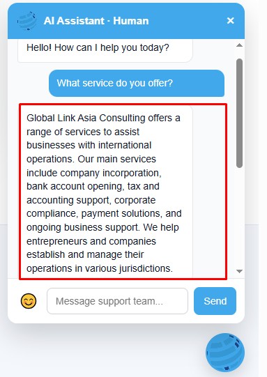Get information from Website AI Agent
