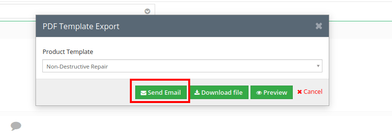 Send generated PDF as an email attachment from CRM
